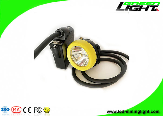 10000 Lux 216lum 7800 MAh Λάμπα LED Mining με καλώδιο φόρτιση USB με προειδοποιητική λειτουργία χαμηλής ισχύος Προβολέας ανθρακωρύχου