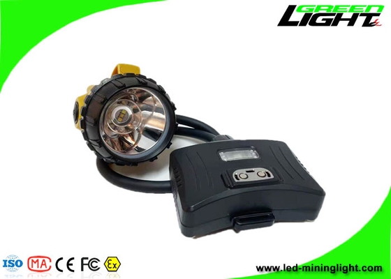 IP68 15000 Lux Mining Cap Lights 6800mAh Μπαταρία Panasonic για Underground Mine