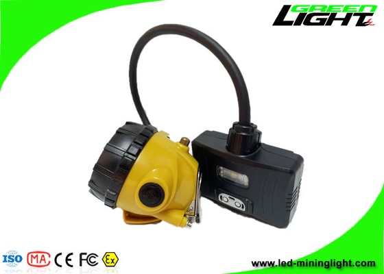 IP68 15000 Lux Mining Cap Lights 6800mAh Μπαταρία Panasonic για Underground Mine
