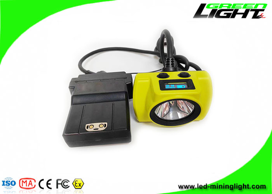 13600 MAh LED Λυχνία ανθρακωρυχείου IP68 Αδιάβροχη 25000 Lux Coal Miners Headlamp