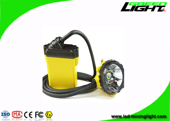 25000Lux 10,4Ah Corded Mining Cap Cap Lamp Underground Mining Headlamps Κύπελλο φωτισμού αλουμινίου
