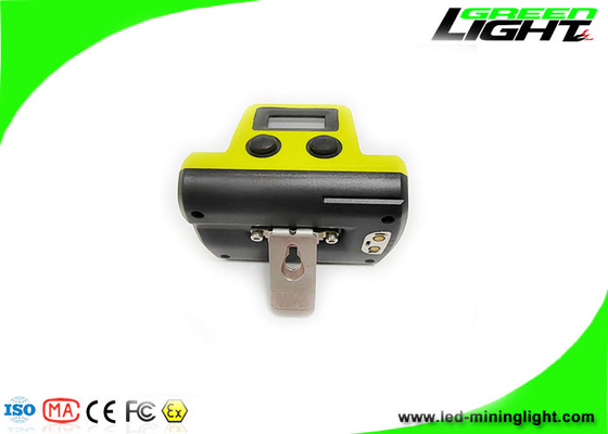 18000Lux OLED οθόνη LED Miner Headlamp Μαγνητικό USB Επαναφορτιζόμενο ABS / Σώμα λάμπας υπολογιστή