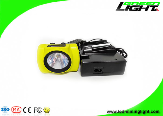 18000Lux OLED οθόνη LED Miner Headlamp Μαγνητικό USB Επαναφορτιζόμενο ABS / Σώμα λάμπας υπολογιστή