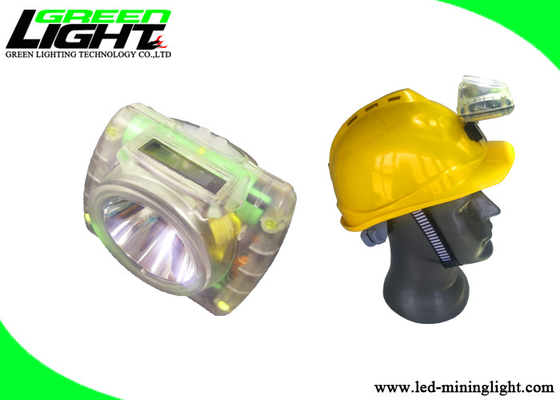 Cordless LED Mining Headlamp Ψηφιακή οθόνη OLED 5V 2A Λαμπτήρας καπάκι εξόρυξης άνθρακα