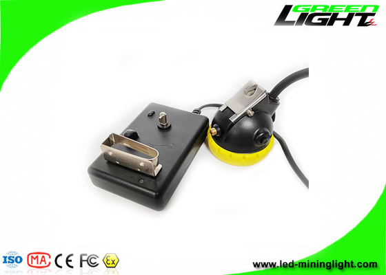 6,6Ah/7,8Ah 16 ώρες LED Miners Cap Lamp Επαναφορτιζόμενη 10000 Lux με προστασία από έκρηξη