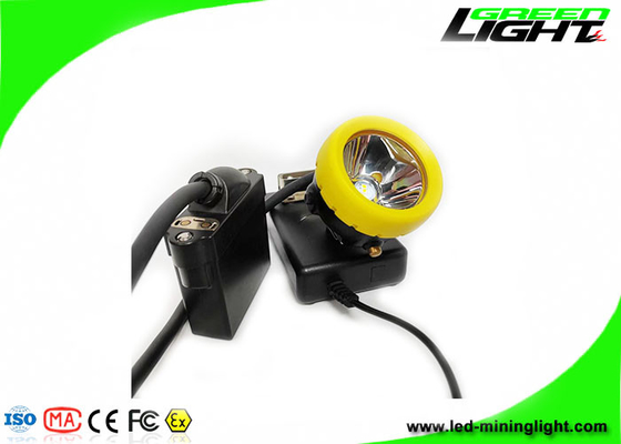 6,6Ah/7,8Ah 16 ώρες LED Miners Cap Lamp Επαναφορτιζόμενη 10000 Lux με προστασία από έκρηξη