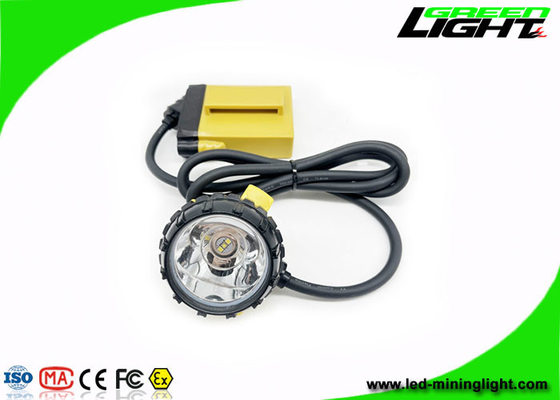 25000Lux Led Miner Cap Lights 10,4Ah SAMSUNG Battery Proof Explosion for Underground Mining
