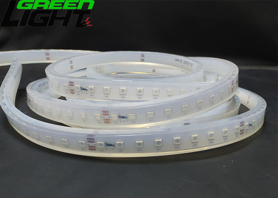 1100LM IP68 Αδιάβροχα Led Strip Lights 15W 110V Anti Alkali SMD5050 Υλικό Σιλικόνης