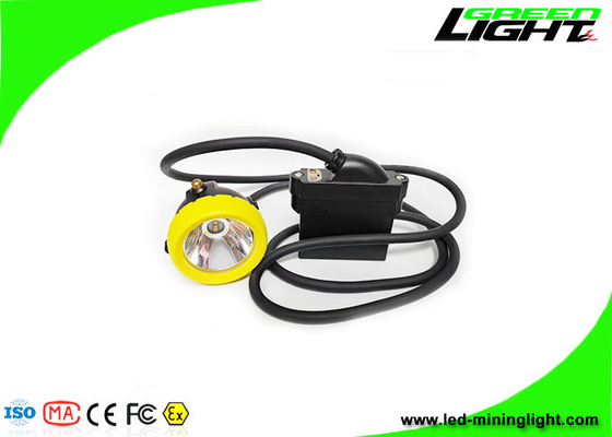 ABS σιλικόνης 1,67W 7,8Ah με καλώδιο Led Cap Lamp 10000Lux Επαναφορτιζόμενη μπαταρία ιόντων λιθίου USB Charging Miner Headlight