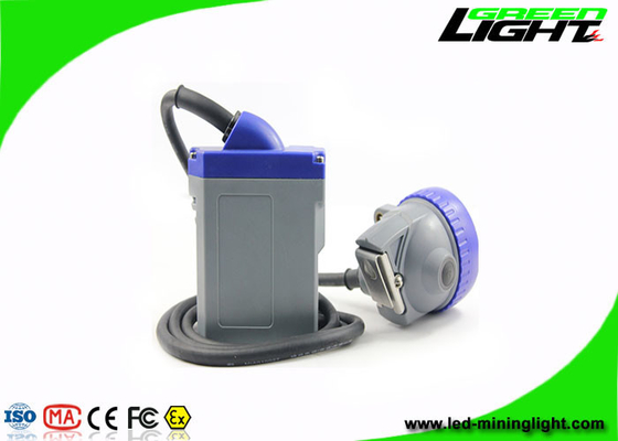 ABS 6,6Ah LED Miners Cap Lamp 216lum 10000lux Waterproof Miners Headlamp