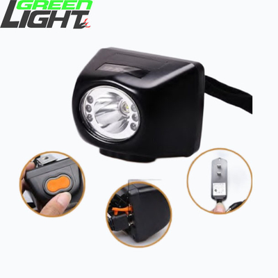 221lum 8000Lux Coal Miners Hat Light Αδιάβροχο επαναφορτιζόμενο ψηφιακό προβολέα οθόνης