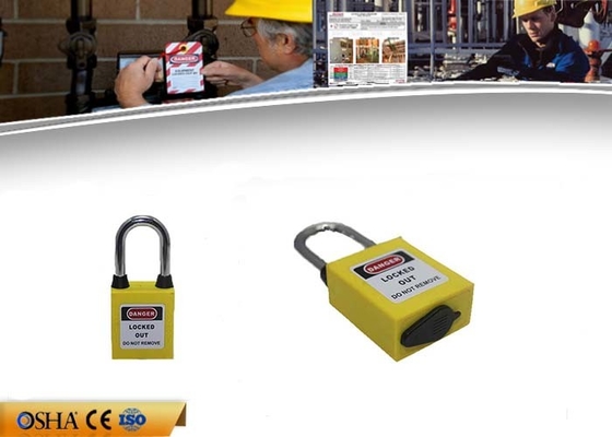 85g Dustproof σώμα ABS λουκέτων κλειδαριών έξω κοντός δεσμός χάλυβα 38 χιλ.