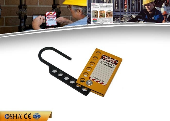 50 * 116 λουκέτα Tagout Hasp 6pcs ανταπεργίας αργιλίου χιλ. αλυσοδένουν παχιά 5 χιλ.