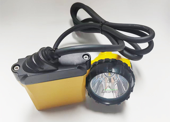 Φωτιστικό κεφαλής High Beam 10400mah 348lum Επαναφορτιζόμενο Led για εξόρυξη, Λυχνία κεφαλής ανθρακωρύχου 25000lux