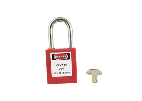 38mm Steel Shackle ABS κλειδαριά σώμα OEM Ασφάλεια κλειδαριά