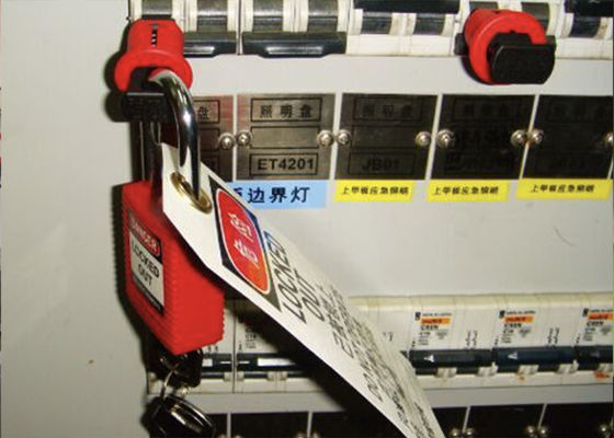 Νάιλον PA Mini Breaker Lockout Μινιατούρα Κλείδωμα Διακόπτη, Pin Out Standard Ηλεκτρικό Κλείδωμα