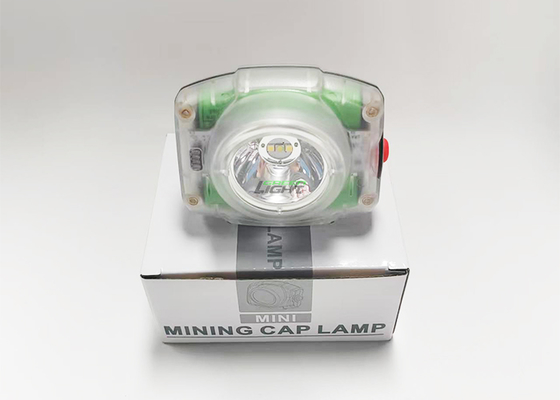 Ενίσχυρο φως μικρού ορυκτού 3.5Ah 13000lux Helmet Light Underground Miner Cap Lamp 149g