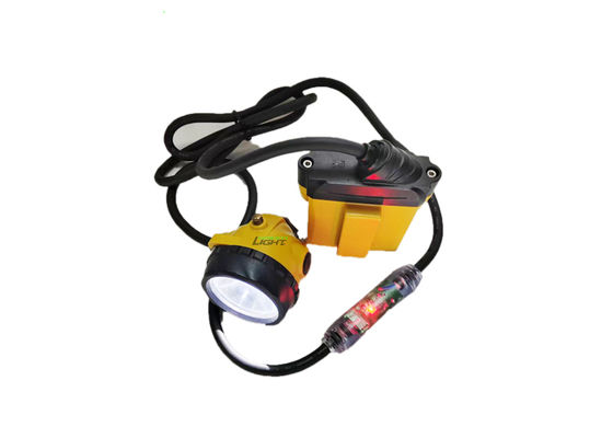 25000lux Led Φωτιστικό Κράνους Ασφαλείας Εργάτη 10.4Ah Επαναφορτιζόμενη Μπαταρία SAMSUNG Φωτιστικό Κράνους Εργάτη με Φωτεινή Προειδοποίηση