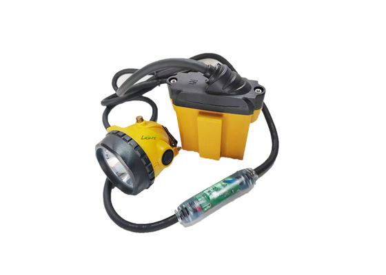 25000lux Led Φωτιστικό Κράνους Ασφαλείας Εργάτη 10.4Ah Επαναφορτιζόμενη Μπαταρία SAMSUNG Φωτιστικό Κράνους Εργάτη με Φωτεινή Προειδοποίηση