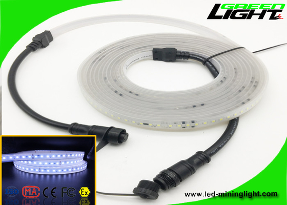 Rgb SMD 5050 αδιάβροχα εύκαμπτα οδηγημένα φω'τα λουρίδων δροσίζει το άσπρο υλικό Sillicone χρώματος