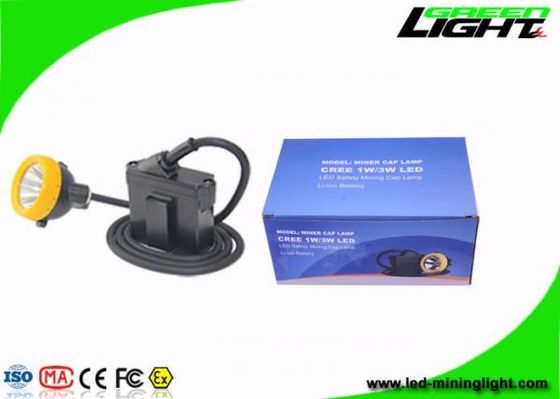 Ασύρματη μπαταρία μεταλλείας 10000lux 6.6Ah λαμπτήρων ΚΑΠ πηγής Cree με το κουμπί πυριτίου