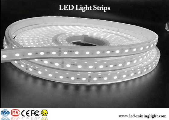 24V η έξοχη φωτεινή οδηγημένη λουρίδα ανάβει RGB SMD 5050 με τους αδιάβροχους συνδετήρες