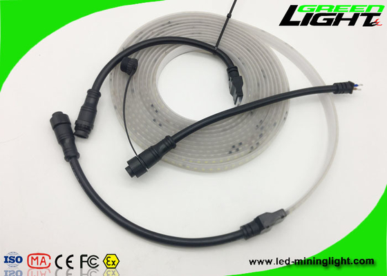 Τα εύκαμπτα φω'τα SMD 5050 IP68 λουρίδων των υλικών 12v οδηγήσεων Sillicone στεγανοποιούν το 50/60 Hz