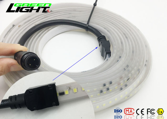 Εύκαμπτα 5050 Rgb χρησιμοποιημένα μπαταρία οδηγημένα φω'τα λουρίδων υπαίθρια με το πολυ χρώμα