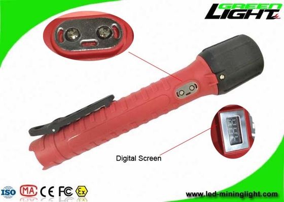 1300lum φανός πυρίμαχο 25000Lux UV μαύρο αδιάβροχο IP68 φακών των οδηγήσεων
