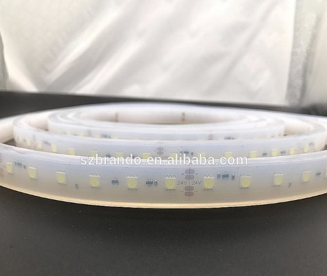 Αδιάβροχο IP68 24V 20m 5050 οδήγησε το φως λουρίδων μεταλλείας
