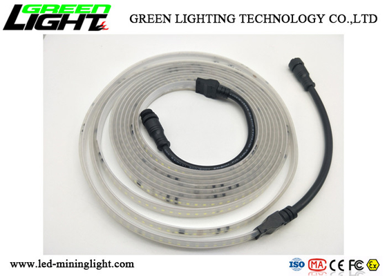 220V ελαφριά άσπρη φωτεινότητα υψηλό Illuminous λουρίδων των εύκαμπτων οδηγήσεων υψηλής τάσης για τη σκληρή ροκ