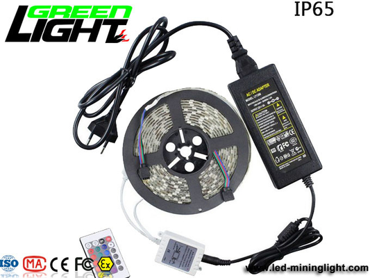 εύκαμπτα φω'τα λουρίδων των RGB SMD5050 οδηγήσεων 12W IP65