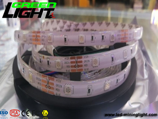 εύκαμπτα φω'τα λουρίδων των RGB SMD5050 οδηγήσεων 12W IP65