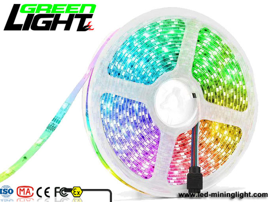 εύκαμπτα φω'τα λουρίδων των RGB SMD5050 οδηγήσεων 12W IP65