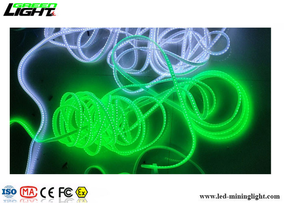 εύκαμπτα φω'τα λουρίδων των οδηγήσεων 60LEDs IP68 16W για τα υπόγεια ορυχεία
