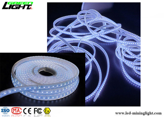 εύκαμπτα φω'τα λουρίδων των οδηγήσεων 60LEDs IP68 16W για τα υπόγεια ορυχεία