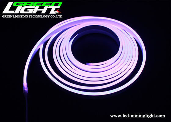 Σχοινί ελαφρύ 12VDC των RGB οδηγήσεων νέου 4200K 12W/M για υπαίθριο