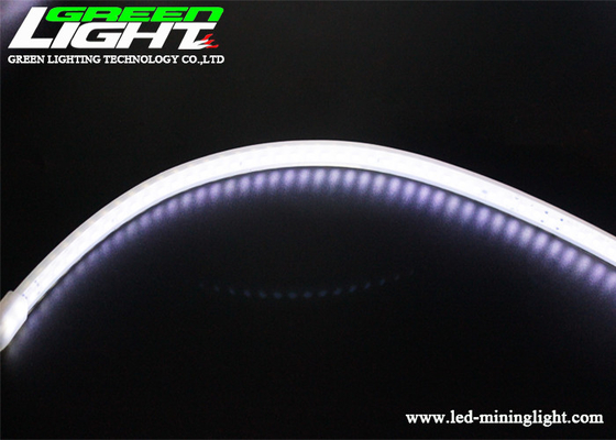 Ελαφρύ πυρίτιο Gal διαφανή 72LEDs/m λουρίδων μεταλλείας των οδηγήσεων 15W/M 1100lum