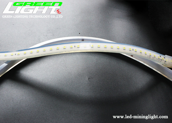 Ελαφρύ πυρίτιο Gal διαφανή 72LEDs/m λουρίδων μεταλλείας των οδηγήσεων 15W/M 1100lum