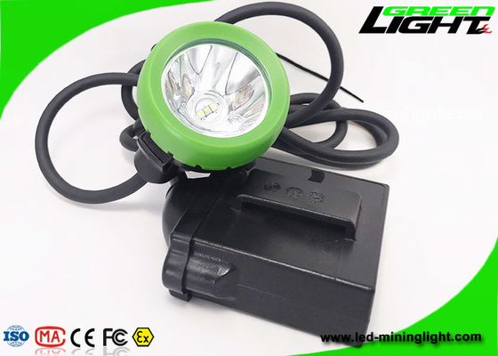 ελαφρύς 1.67W των σχοινόδετων οδηγήσεων 10000lux 7.8Ah υπόγειος του άνθρακα λαμπτήρας μεταλλείας