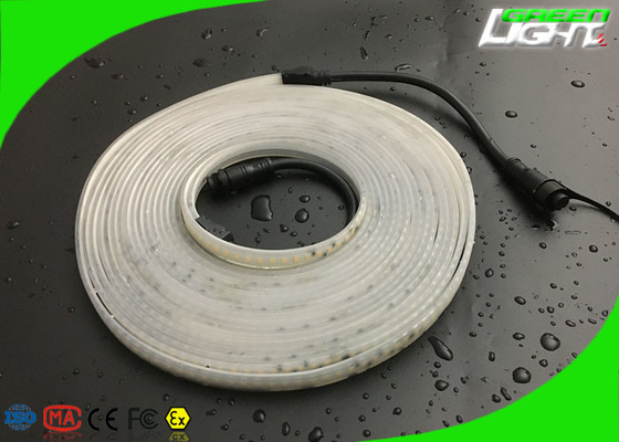SMD5050 140Leds/M φω'τα 220V ταινιών των αδιάβροχων οδηγήσεων για την υπόγεια μεταλλεία
