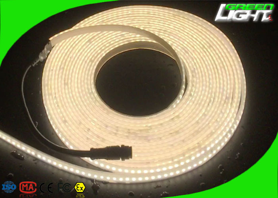 SMD5050 140Leds/M φω'τα 220V ταινιών των αδιάβροχων οδηγήσεων για την υπόγεια μεταλλεία