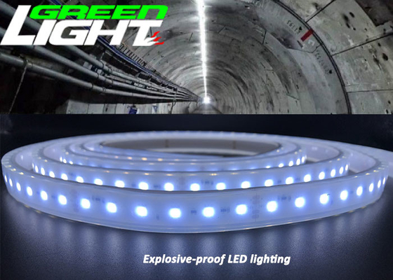 24V 2362lum SMD2835 οδήγησε τα αδιάβροχα φω'τα 230VAC λουρίδων για τα υπόγεια ορυχεία