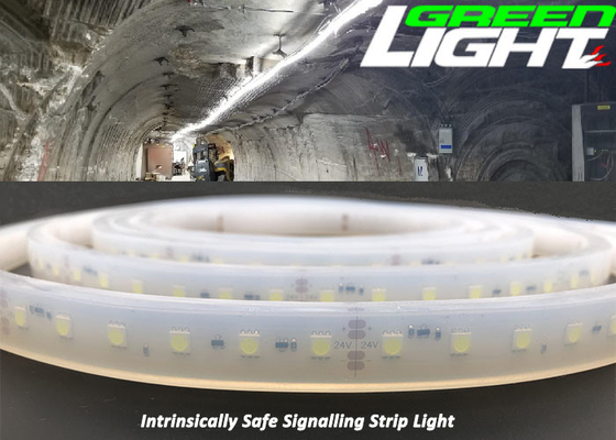 Εύκαμπτα φω'τα SMD2835 110V 1630Lum λουρίδων των αδιάβροχων οδηγήσεων EXIBII 17W/M