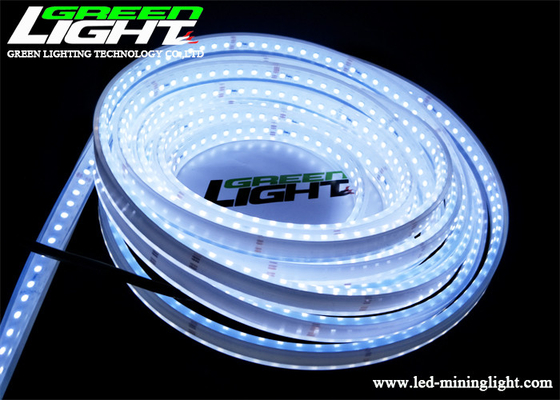 Οδηγημένα φω'τα 1100lm λουρίδων DC24V SMD5050 σιλικόνη για τη μεταλλεία