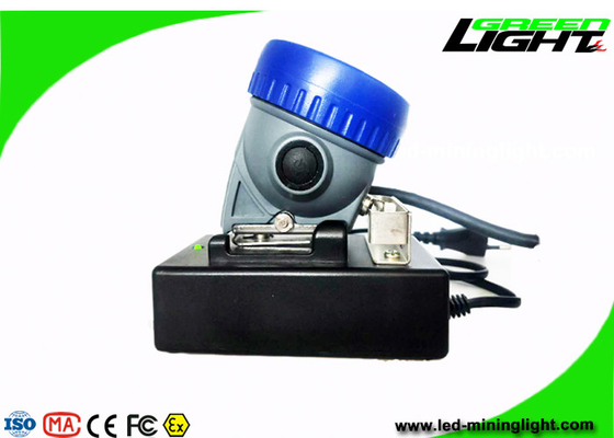 ABS 6,6Ah LED Miners Cap Lamp 216lum 10000lux Waterproof Miners Headlamp