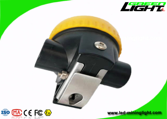 0,74W 96lum 5000lux Cordless Cap Light Rechargeable Mining Headlight ABS SANS 1438 Standard