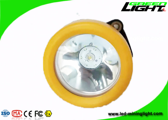 0,74W 96lum 5000lux Cordless Cap Light Rechargeable Mining Headlight ABS SANS 1438 Standard