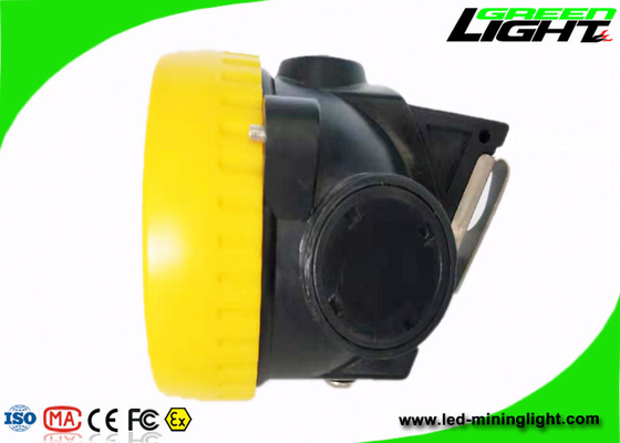 0,74W 96lum 5000lux Cordless Cap Light Rechargeable Mining Headlight ABS SANS 1438 Standard