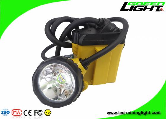 10.4Ah σχοινόδετο PC 25000Lux 348lum ABS μεταλλείας ΚΑΠ ελαφρύ με το οδηγημένο λάμποντας ελαφρύ SOS